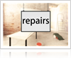 Repairs Sign